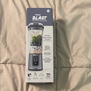 Ninja Blast Portable Blender - Gray and Black